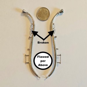 RDLC Traditional 1:9 Model Horse Scale WORK HAMES - Flaws as Shown in Photos