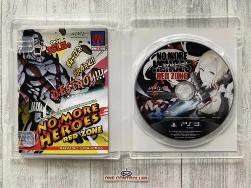 SONY PS3 No More Heroes, Infamous, Rayman Origins & All Stars Battle Royale sets - Image 3 of 4