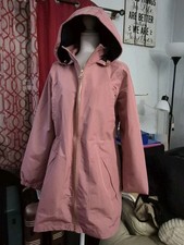 NEW Tommy Hilfiger Women's Hooded Storm Jacket Pink Size Medium - NWT