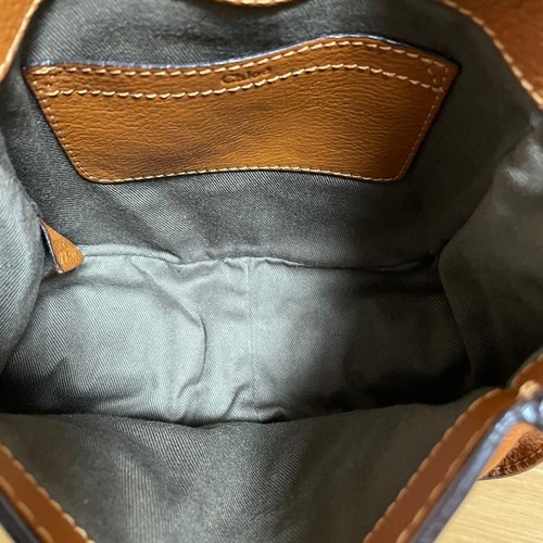 Chloe kleine Satteltasche hellbraun 19×14cm authentisch Designer Luxus kultig Vintage - Bild 9 von 10