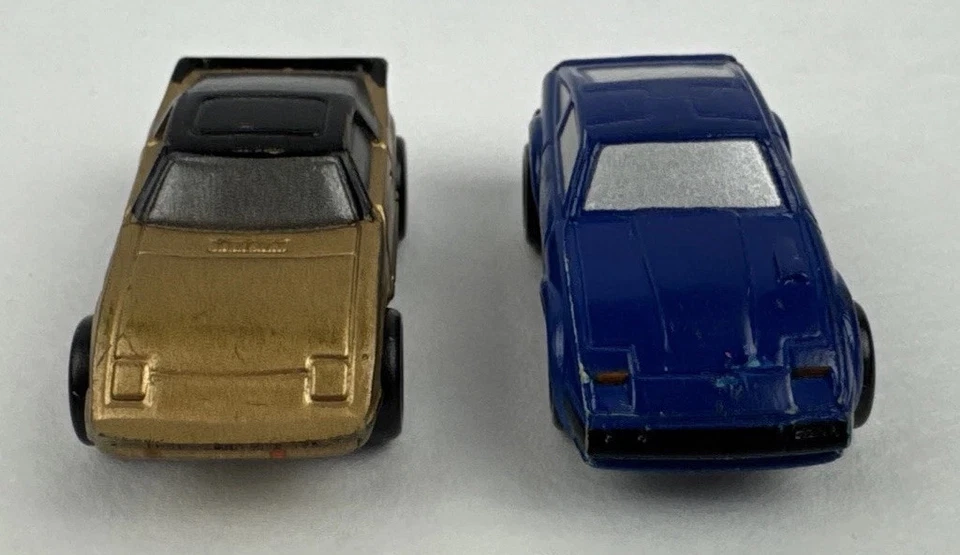Micro Machines Muscle Car Lot Of 4 Mazda RX7 Goodyear Zebra Datsun Vtg Galoob - Image 4 of 4