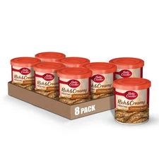 Betty Crocker Rich and Creamy Coconut 🥥 Pecan Frosting 🧁 15.5 (Pack of 8)