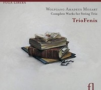 Wolfgang Amadeus Moz - Mozart Complete Works For String Trio - CD - K4Z