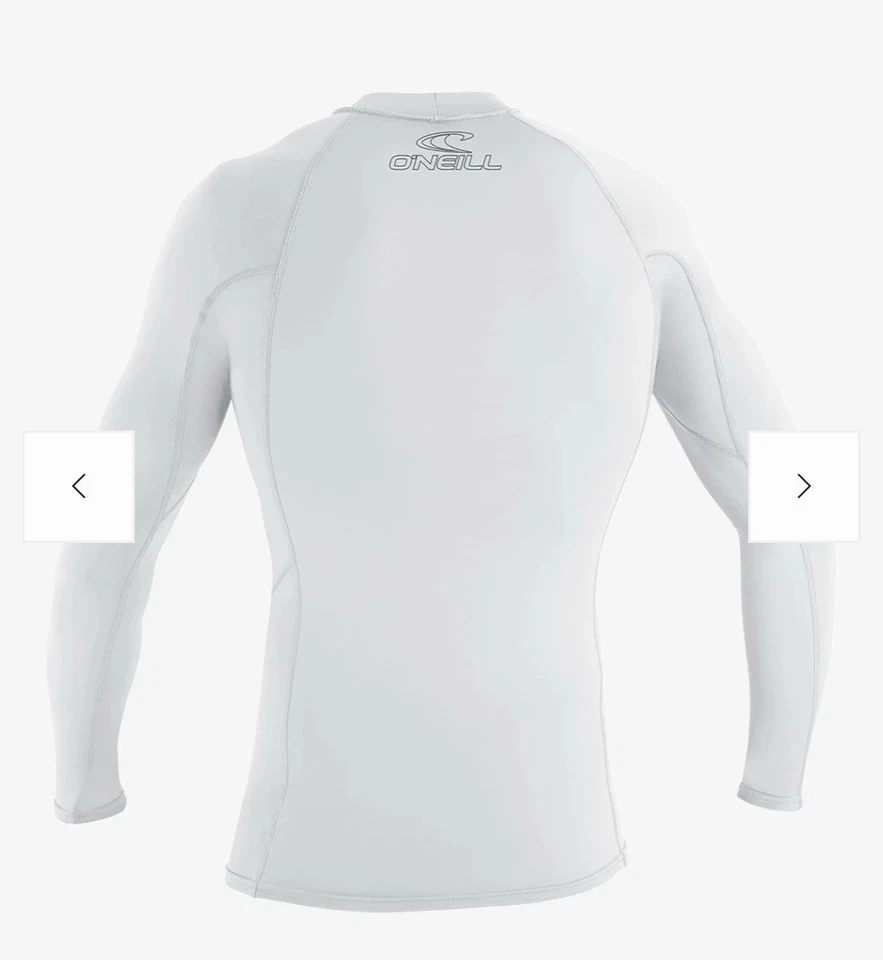 O'Neill Rash Guard мужские XXL Performance Fit базовые чехлы 50+ L/S защита от сыпи - Изображение 2 из 4