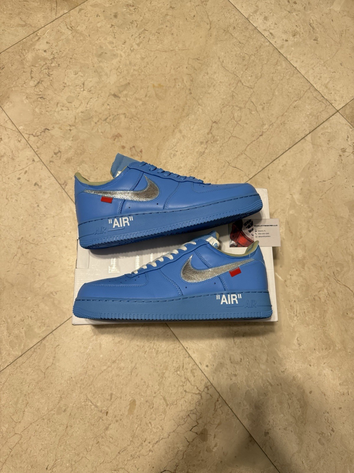 OFF WHITE X NIKE Taglia 10 5 Nike Air Force 1 Low '07 x Off White MCA COPPIA PROVATA IMPECCABILE