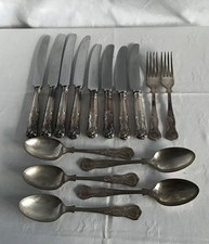 15 EPNS A1 Sheffield Kings Pattern Vintage Cutlery Set, Pieces for Replacement