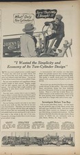 Magazine Ad* - 1934 - John Deere Tractors - Moline, IL