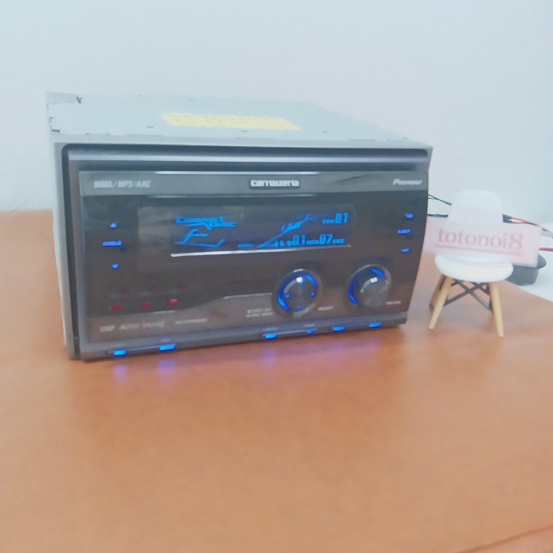 Pioneer Carrozzeria FH-P710MD 2DIN Car Audio DSP Animated Display