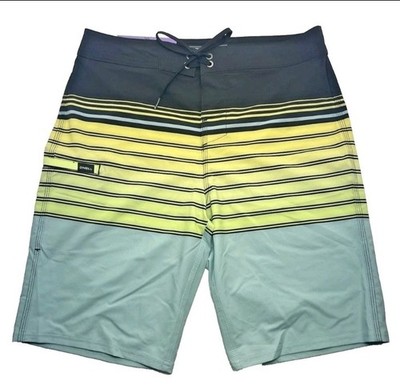 New O'Neill Men's Loaded Multi Color Hybrid Hyperdry Board Shorts Size 38 NWT