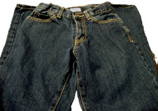 CIRCO Utility Jeans Youth Boy's Sz 10 Dark Wash Relaxed Adjustable Waist   187