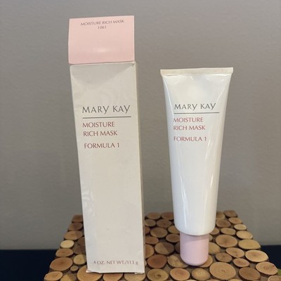 Mary Kay Moisture Rich Mask Formula 1 - 4 oz / 113g - New In Box - 1061/00