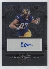 2022 Panini Select Draft Picks Youth Explosion Signatures Cade Otton Auto e6p