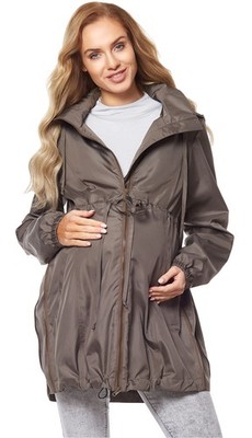 Be Mammy Damen Parka Übergangsjacke Herbstjacke Umstandsjacke Polyester