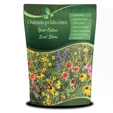 Mountain Wild Flower Mix - 1 lb Premium Blend of Annual & Perennial Wildflowe... 50.13 per gallon
