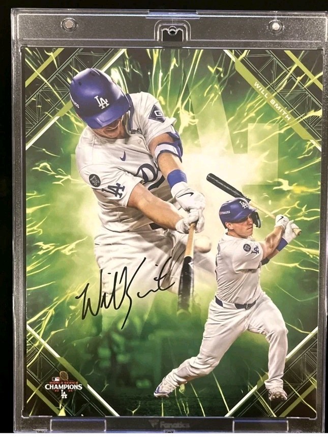 Will Smith Los Angeles Dodgers 2025 EMANATE Under Wraps LA DODGERS 19/99 SWEET WORLD SERIES AUTO! 