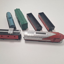 Marx HO Scale Train Cars Rolling Stock Locomotive Collection lot