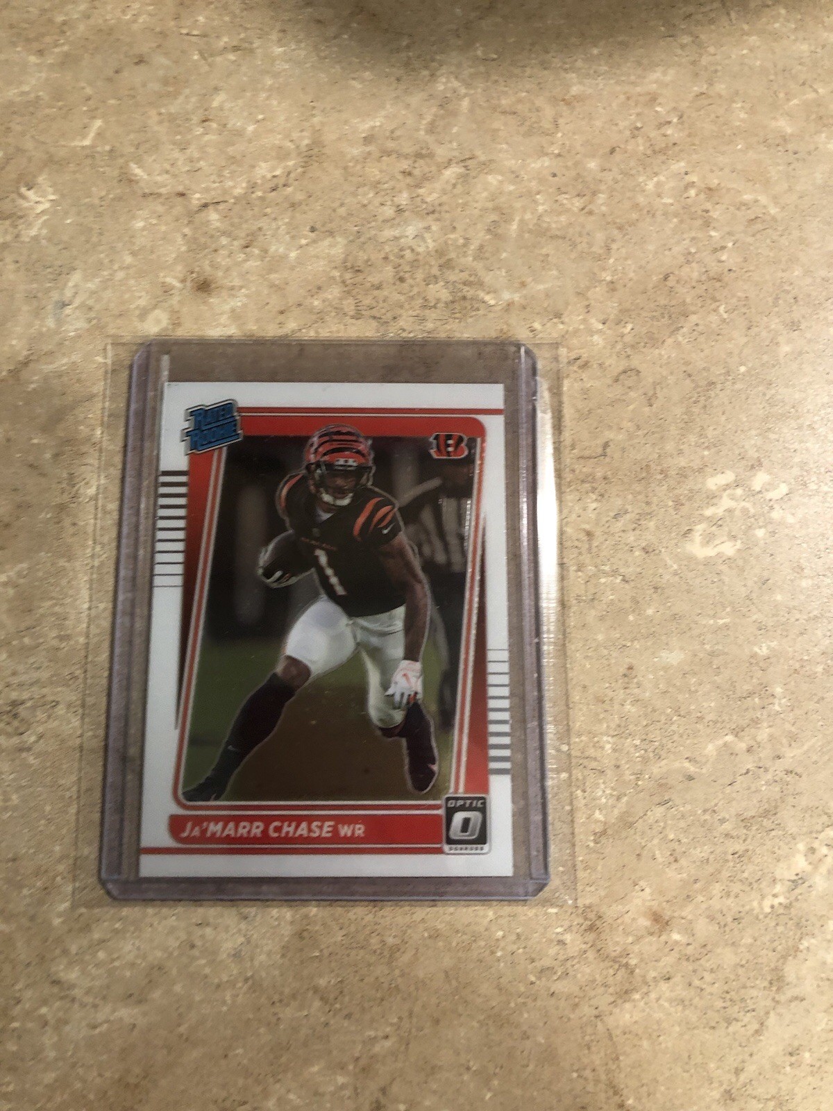 2021 Panini Optic JaMarr Chase Rated Rookie NO 207!
