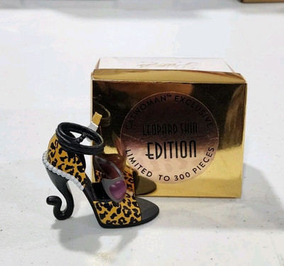 Cryptozoic DC Pumps Catwoman Leopard Skin Exclusive Limited To 300 Pieces