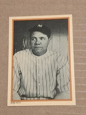 1985 BABE RUTH TOPPS KMART BASEBALL CARD #2 BAMBINO NEW YORK NY YANKEES RED SOX