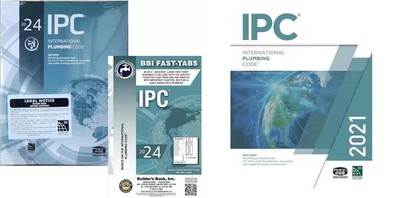 IPC 2024 Code with BBI Fast Tabs And IPC 2021 Paperback ,Free Shipping