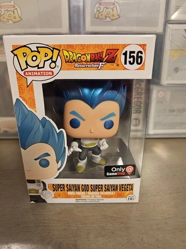 (VAULTED) Dragon Ball Z - Vegeta (Super Saiyan God Super Saiyan) Funko Pop! #156
