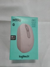 New Logitech Wireless Connection Ports M196 Mouse Bluetooth Compact. A11