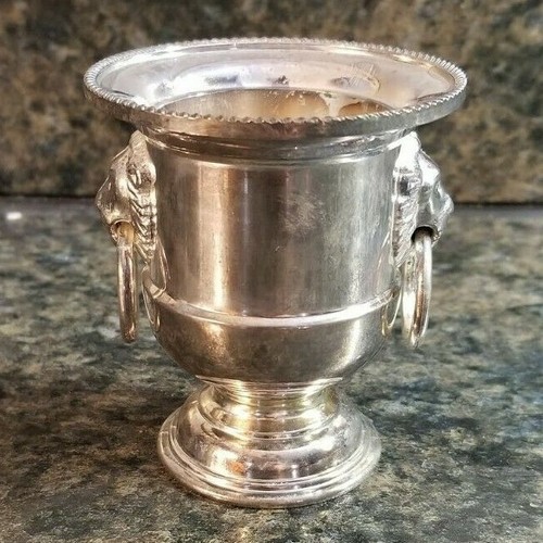 Vintage Eales 1779 Silver Plate Mini Champagne Bucket / Toothpick