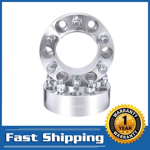 2x 2" Hub Centric 6x5.5" 14X1.5 Wheel Spacers For Toyota Tundra TACOMA