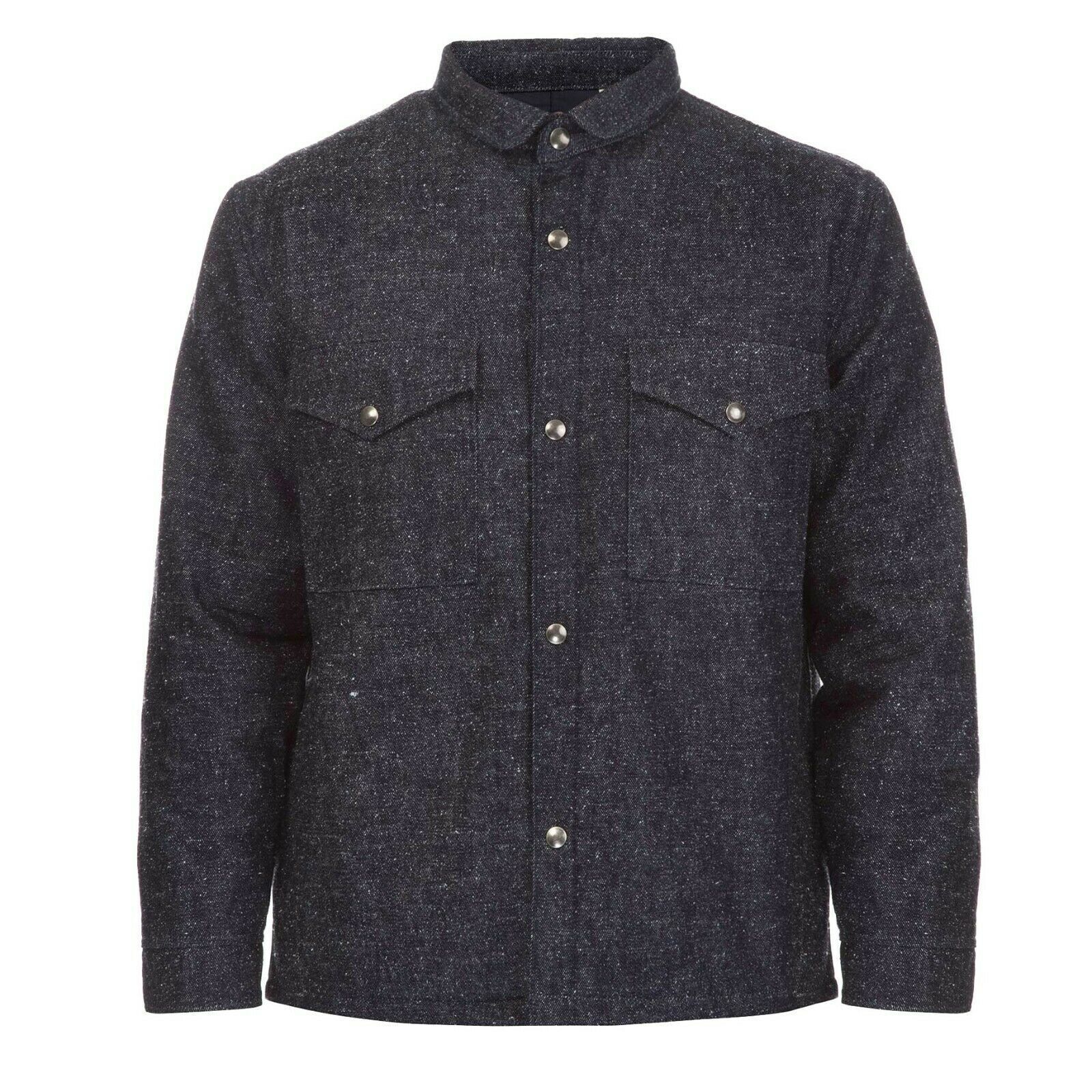 RRP $348 Levi's Made & Crafted Premium Men's Dark Blue Silk Blend Jacket  Size s