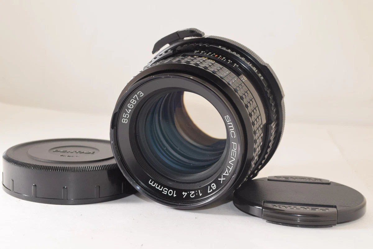 smc Pentax 67 105mm F/2.4 Standard Lens for 6x7 67 67II from Japan 2302013