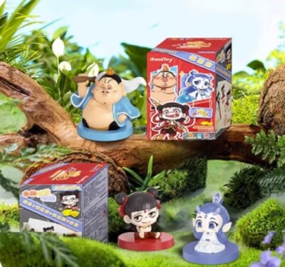 Chinese Mythological Figure Nezha Ao Bing Model Blind Box