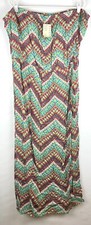 Roper Women’s Bandeau Multicolored Maxi Dress Plus Size 3X