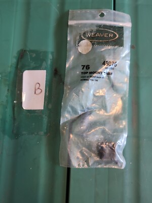 Weaver 76 Top Mount Scope Base For Remington 788 Rear Base 48076 