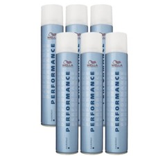 Wella Performance Haarspray 6 x 500 ml -Stark...