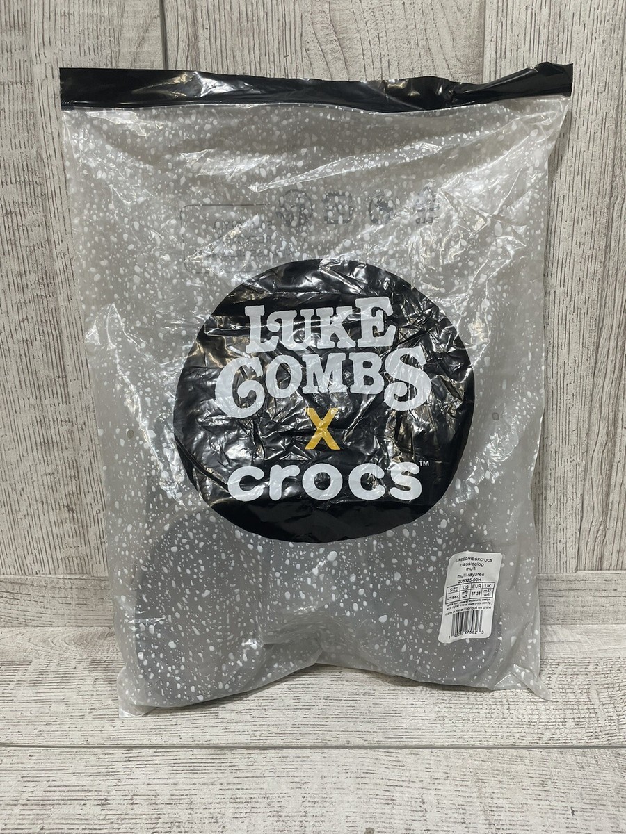 Crocs x Luke Combs Collab Bootlegger Camo Clogs Shoes Mens 5  display picture 1