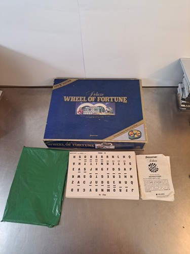 Vintage: Deluxe Wheel of Fortune Game, Complete - 1986 2nd Edition by Pressman - Picture 3 of 6
