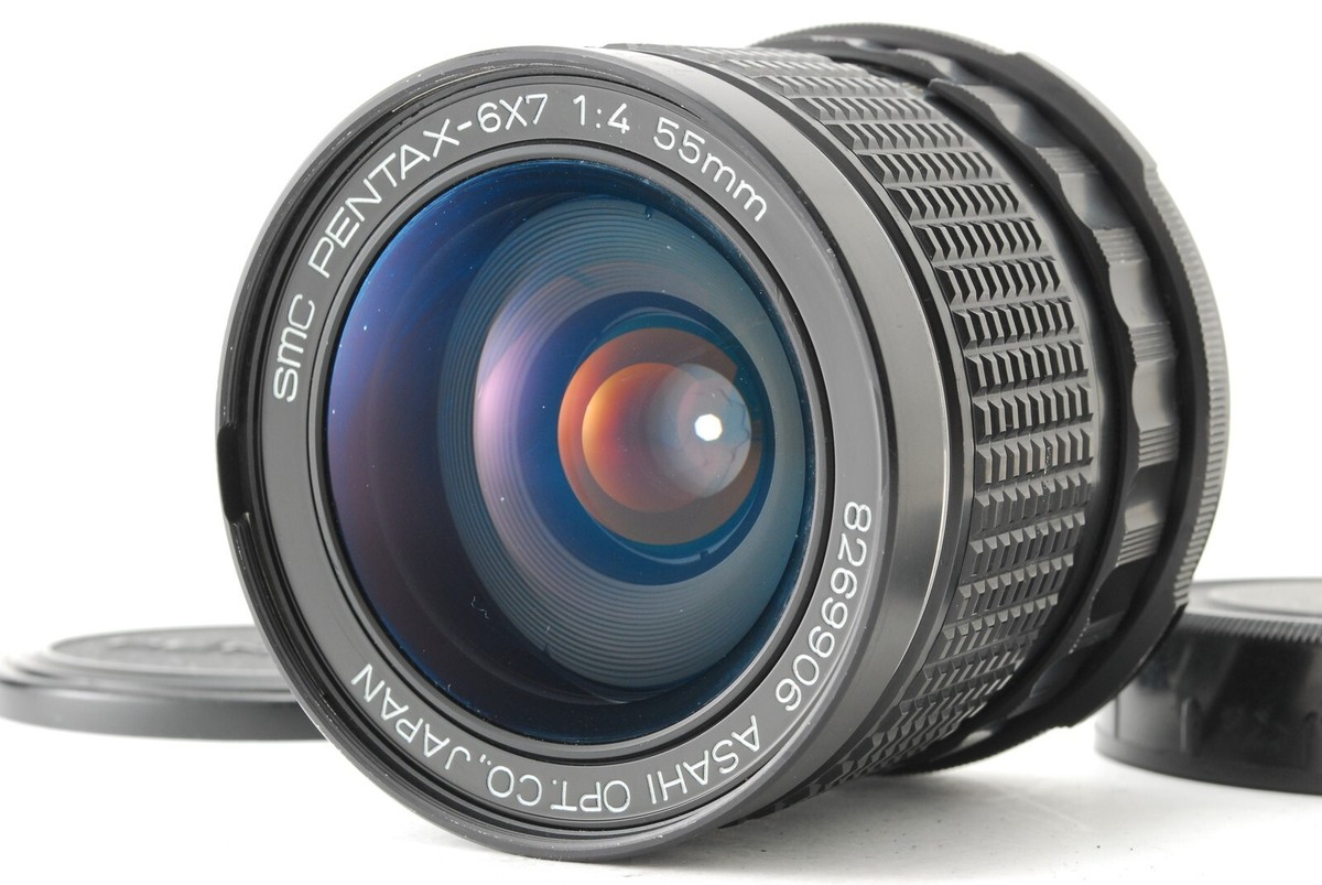 ❁美品❁ペンタックス SMC Pentax 6x7 55mm F4 NEAR MINT] SMC PENTAX 6x7 55mm F4 Wide Angle Lens For 67