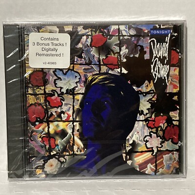 *NEW SEALED-DAVID BOWIE - Tonight 1995 - CD - Extra Tracks Original Recording
