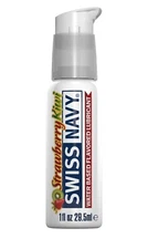 Swiss Navy Water-Based Flavored Lubricant 1oz Strawberry Kiwi - Flavored Lube