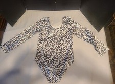 Kids Leopard Size 6 - 7 Us Dance Body Suit