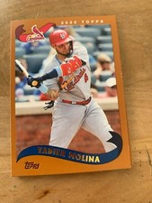 3x YADIER MOLINA 2020 Topps Baseball BASE LOT (2002 style) #234