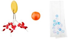 BnR Tackle SBCR14 Soft Beads 14 mm Creamsicle Neutral Buoyancy 10-Pack