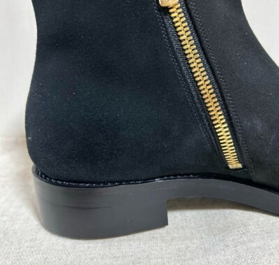forme Mloder Suede Side Zip Boots Ladies Model rugged End of forme Mloder Suede Side Zip Boots Ladies Model rugged End of