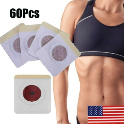 60Pcs Strong Slimming Patches Weight Loss Diet Aid Detox Slim Patch Fat Burner