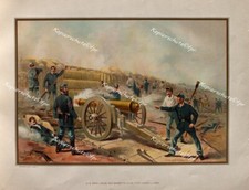 USA Civil War Artillery Siege Fort Stedman Haskell Gun Union Petersburg Virginia