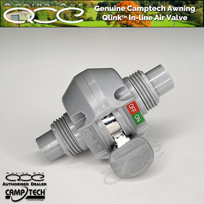 Camptech Air Qlink Inline Absperr-Trennventil (13 mm)
