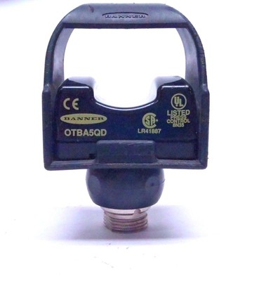 Banner Otba5qd Optical Momentary Action Touch Button 120vac 5 Pin