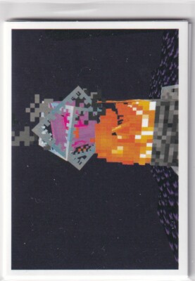 Panini Minecraft Treasure Sticker 2021 Nr. 180 Explore the End