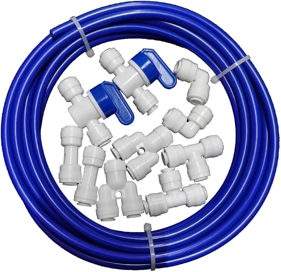 High-Density Polyethylene 32ft RO Water Tube & 10 Connectors - Safe & Durable - Image 3 of 4