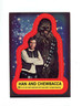 Han and Chewbacca 1977 Topps Star Wars Sticker #12 EX-MT